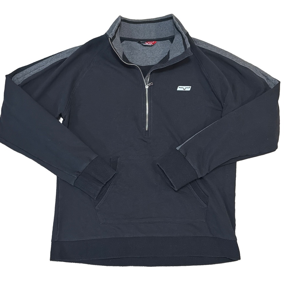 Kimes Ranch Mens Performance Western Quarter Zip 2XL‎ Black Athletic Fit